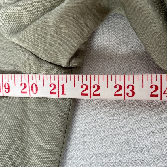 Zara Khaki Long Sleeve Dress - Picture 13 of 14